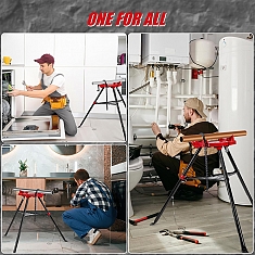 Эксплуатация универсальных складных трубных верстаков-треног с цепными тисками Remmers Tristand 1/8-6 Эксплуатация универсальных складных трубных верстаков-треног с цепными тисками Remmers Tristand 1/8-6