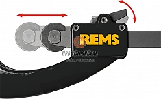 Применение трубореза ручного для медных труб Rems Ras Cu 8-42