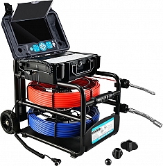 Проталкиваемая система видеоинспекции канализационных труб Rotorica 3499F-Dual-30 Проталкиваемая система видеоинспекции канализационных труб Rotorica 3499F-Dual-30